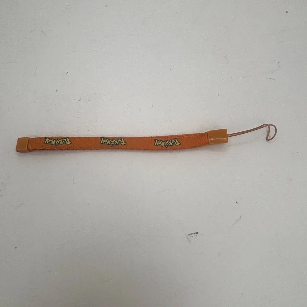 Pokemon Orange Wrist Lanyard For Wii Remote (Nintendo Wii)